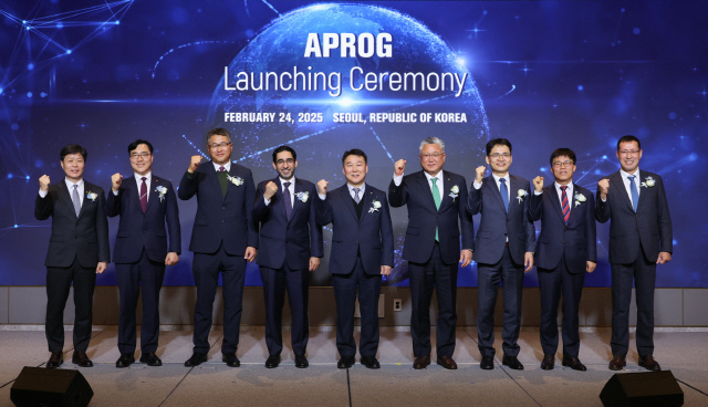 24일 서울 나루호텔에서 열린 APR Owners Group 출범식 모습. <한수원 제공>